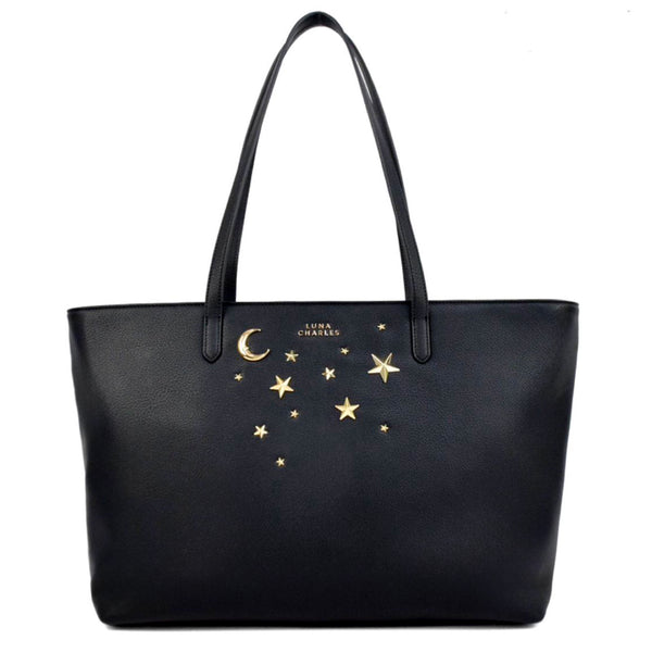 Small black studded on sale bag