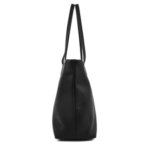 Anya Star Studded Tote Bag - Black & Silver