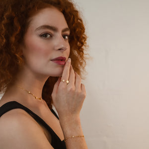 Icelyn Star Choker Necklace | 18K Gold Plated