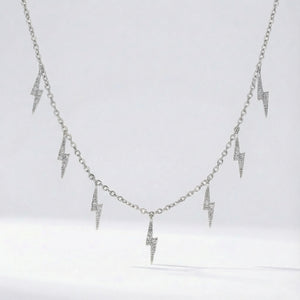 Beau Lightning Necklace | 925 Sterling Silver