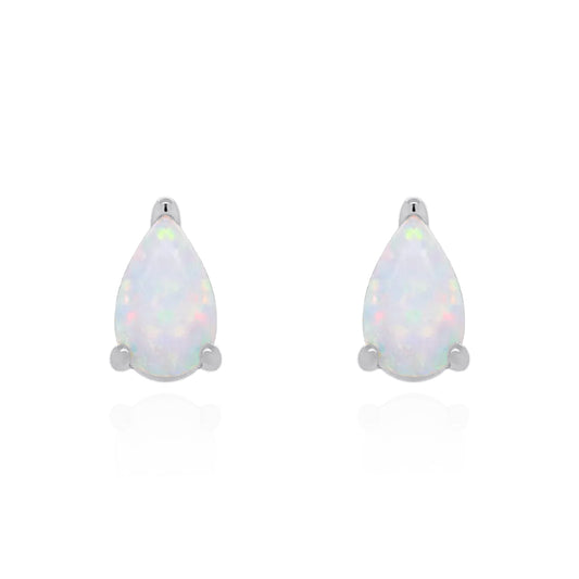 Clara Opal Stud Earrings | 925 Sterling Silver