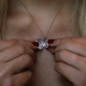 Eden Star Locket Necklace | 925 Sterling Silver