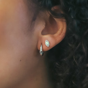 Esti Star Hoop Earrings | 925 Sterling Silver