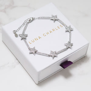 Etta Sparkling Star Bracelet | 925 Sterling Silver