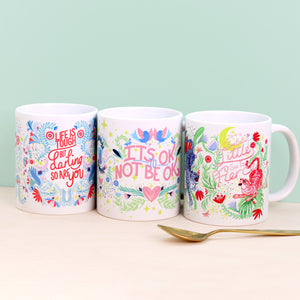 Fawn & Thistle | 'Life Is Tough, But So Are You' Mug