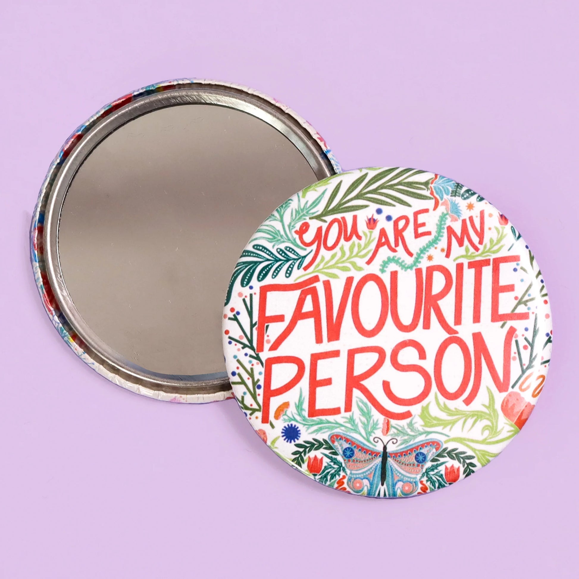 Fawn & Thistle | 'You're My Favourite Person' Pocket Mirror