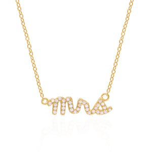 Leia Mrs Necklace | 18K Gold Plated