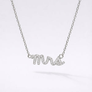 Leia Mrs Necklace | 925 Sterling Silver