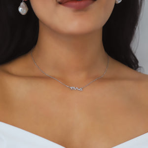 Leia Mrs Necklace | 925 Sterling Silver