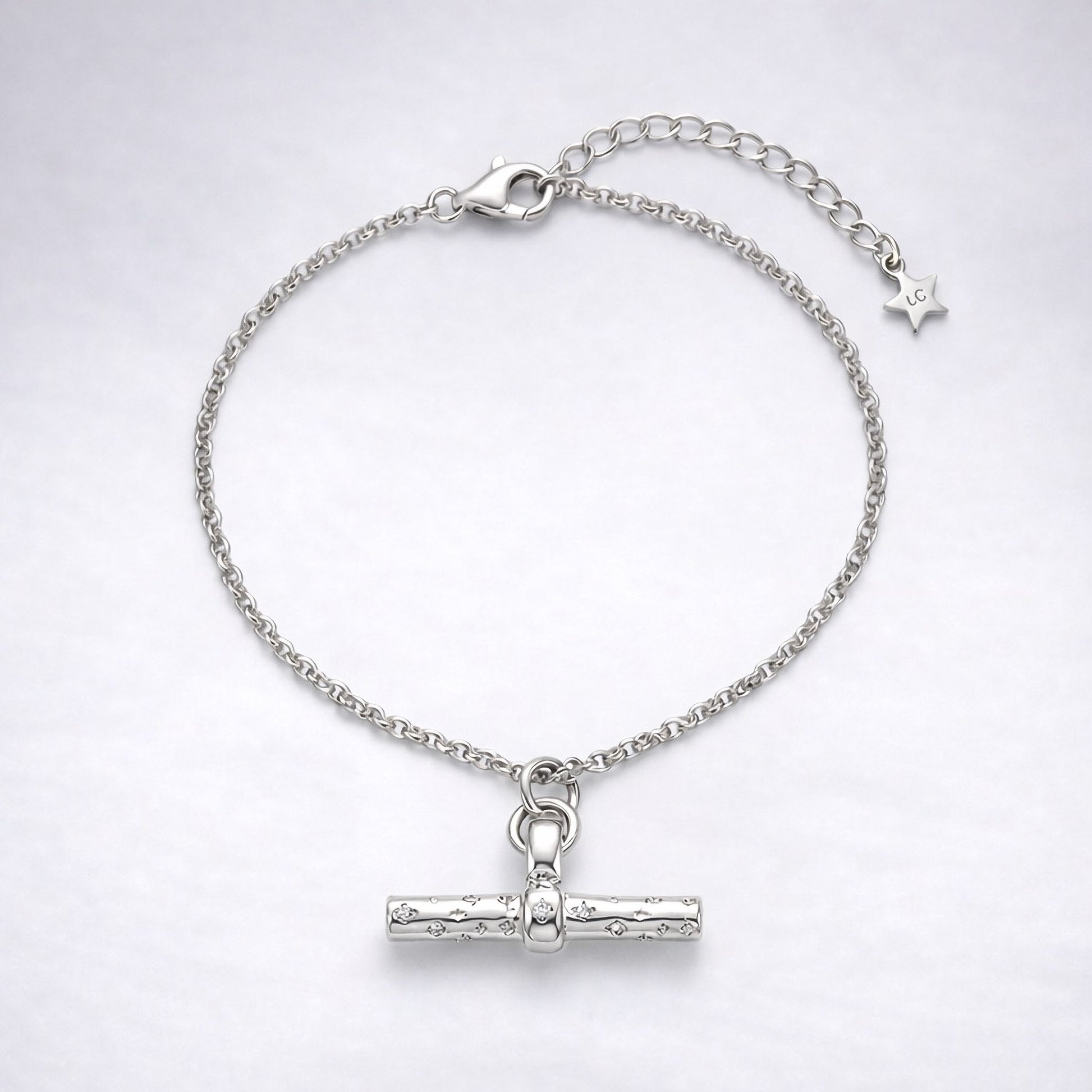 Lola T-Bar Bracelet | 925 Sterling Silver