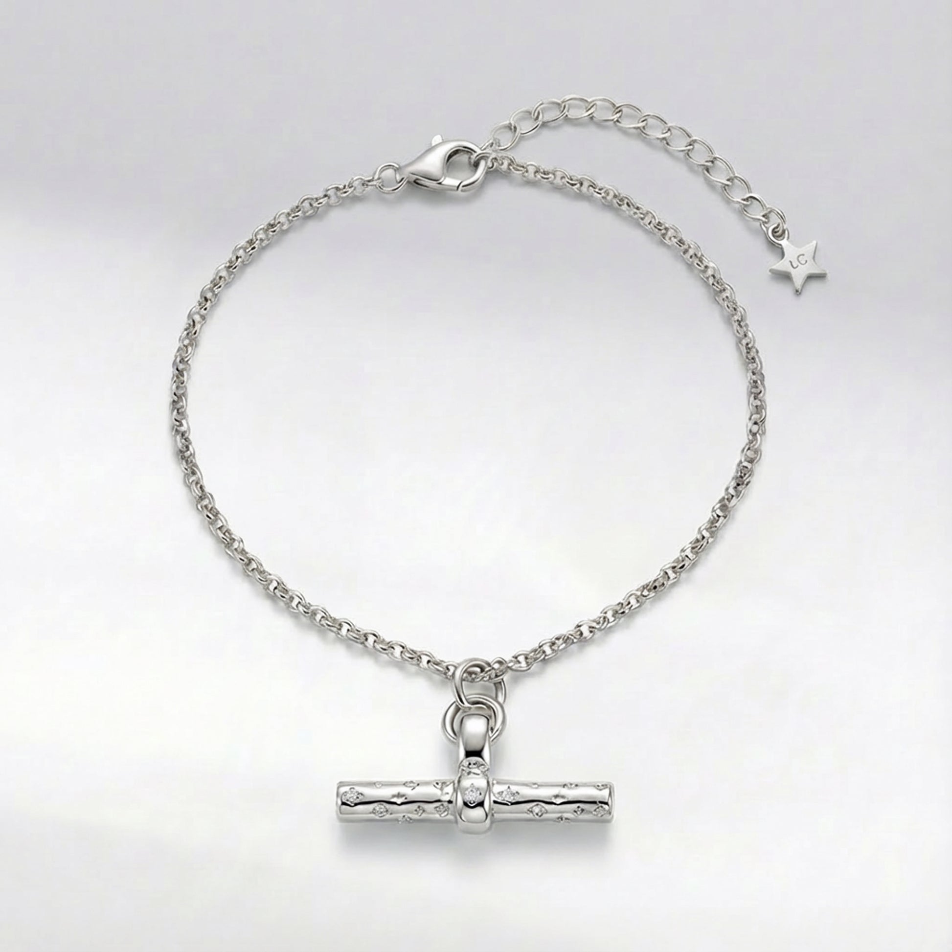 Lola T-Bar Bracelet | 925 Sterling Silver