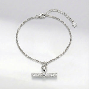 Lola T-Bar Bracelet | 925 Sterling Silver