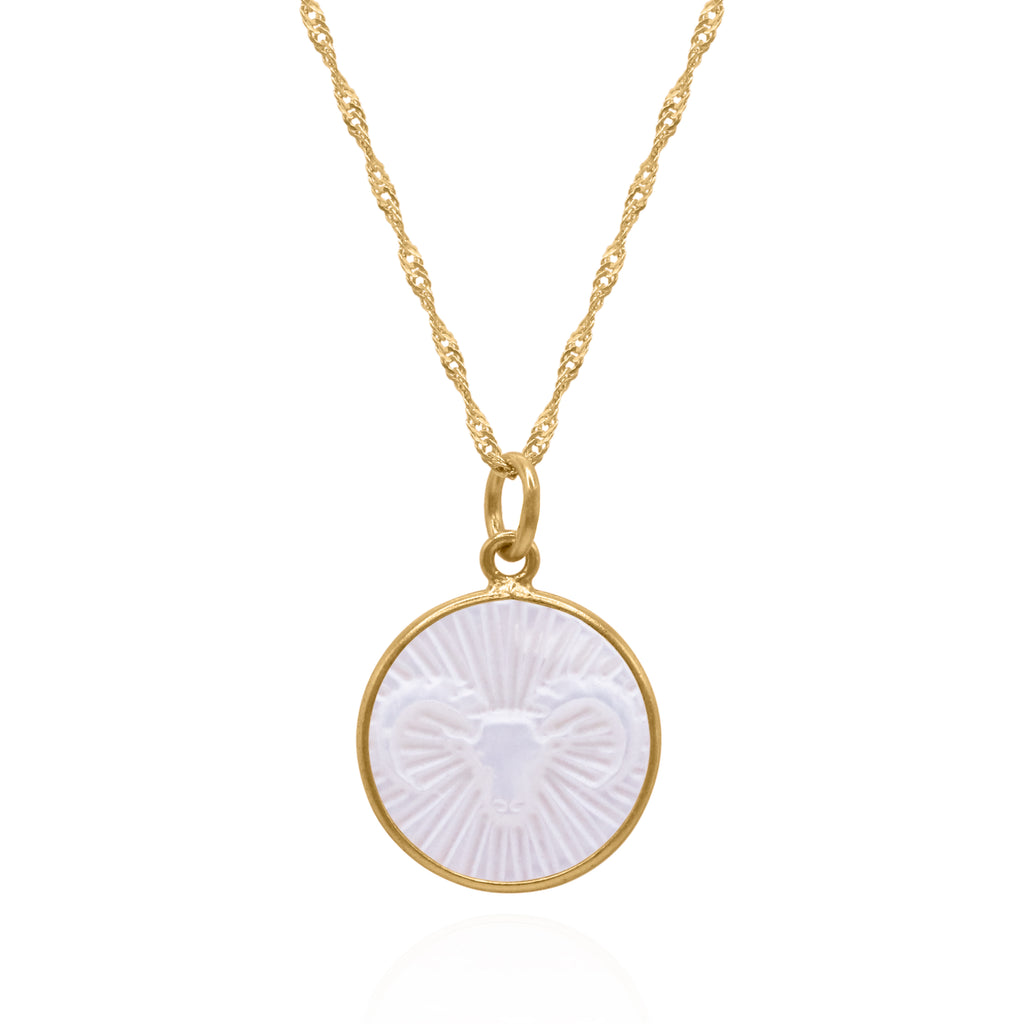 Lumina Zodiac Necklace 18K Plated