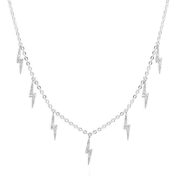 Beau Lightning Necklace | 925 Sterling Silver