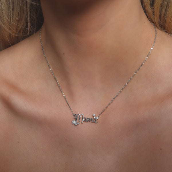 Mama Star Necklace | 925 Sterling Silver