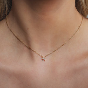 Blair Zodiac Symbol Necklace  | 18K Gold Plated