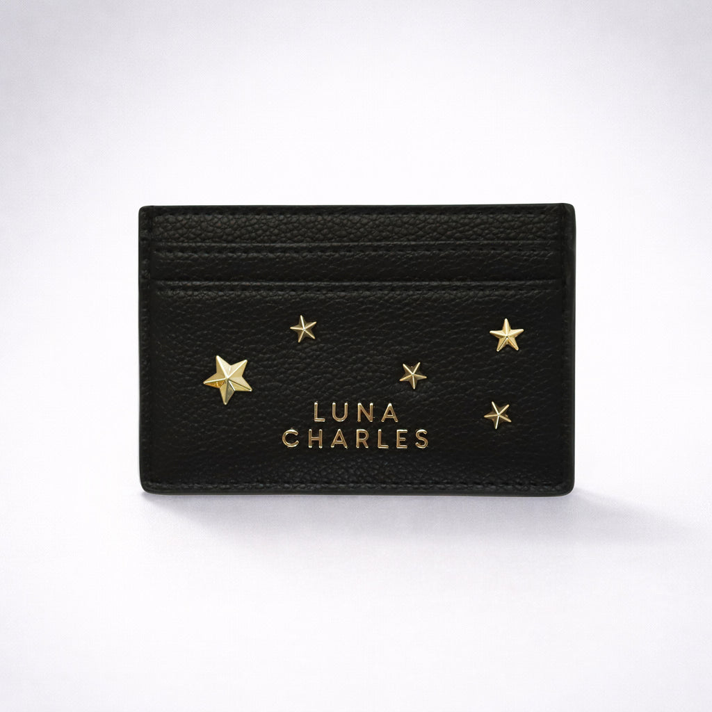 Tala Star Studded Card Holder & Gold