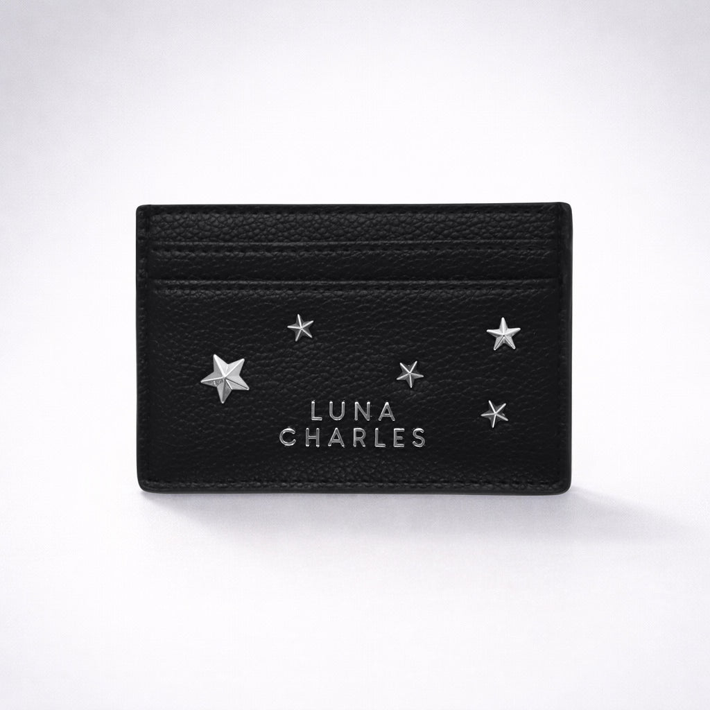 Tala Star Studded Card Holder & Silver