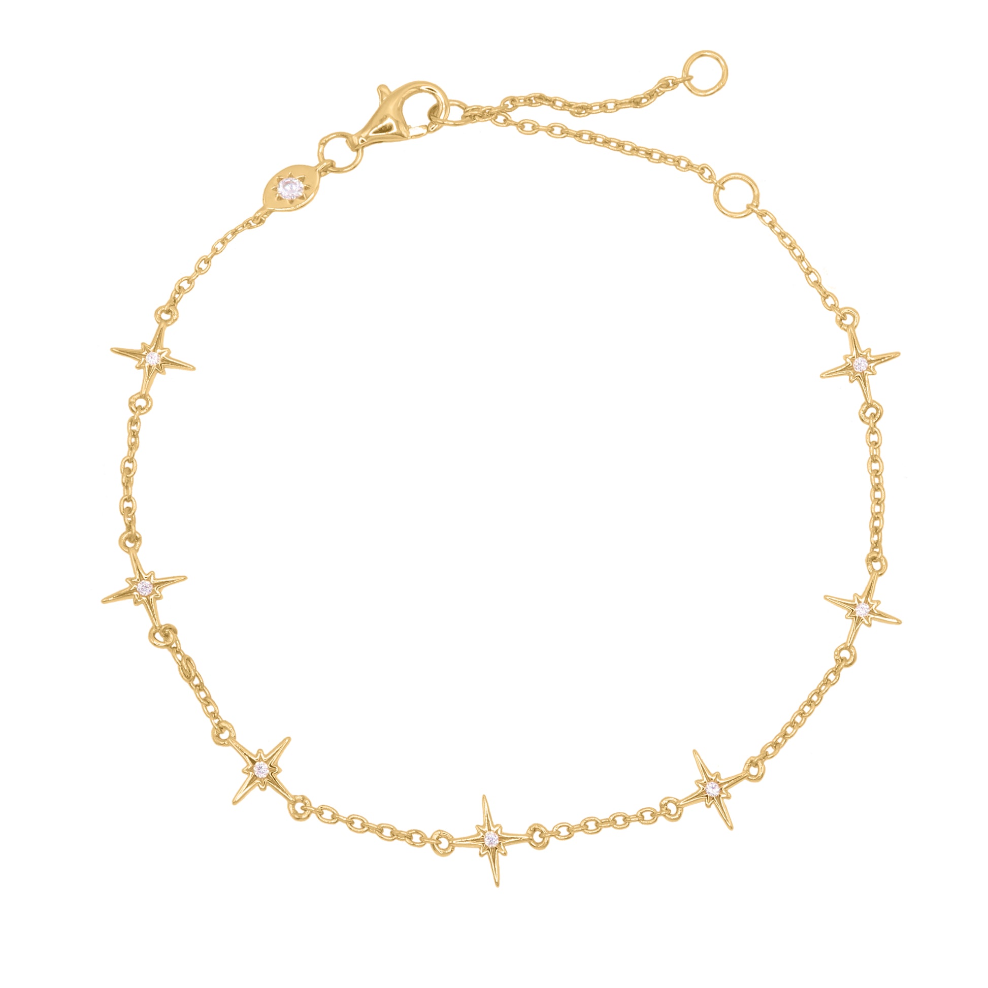 Tessa Starburst bracelet | 18K Gold Plated
