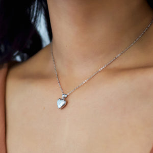 Vida Bubble Heart Necklace | 925 Sterling Silver