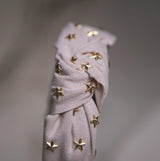 Bella Star Headband - Cream - Luna Charles | gold, hair accessories, headband, knot, star, wedding | 