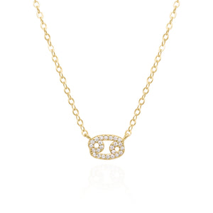 Blair Zodiac Symbol Necklace  | 18K Gold Plated