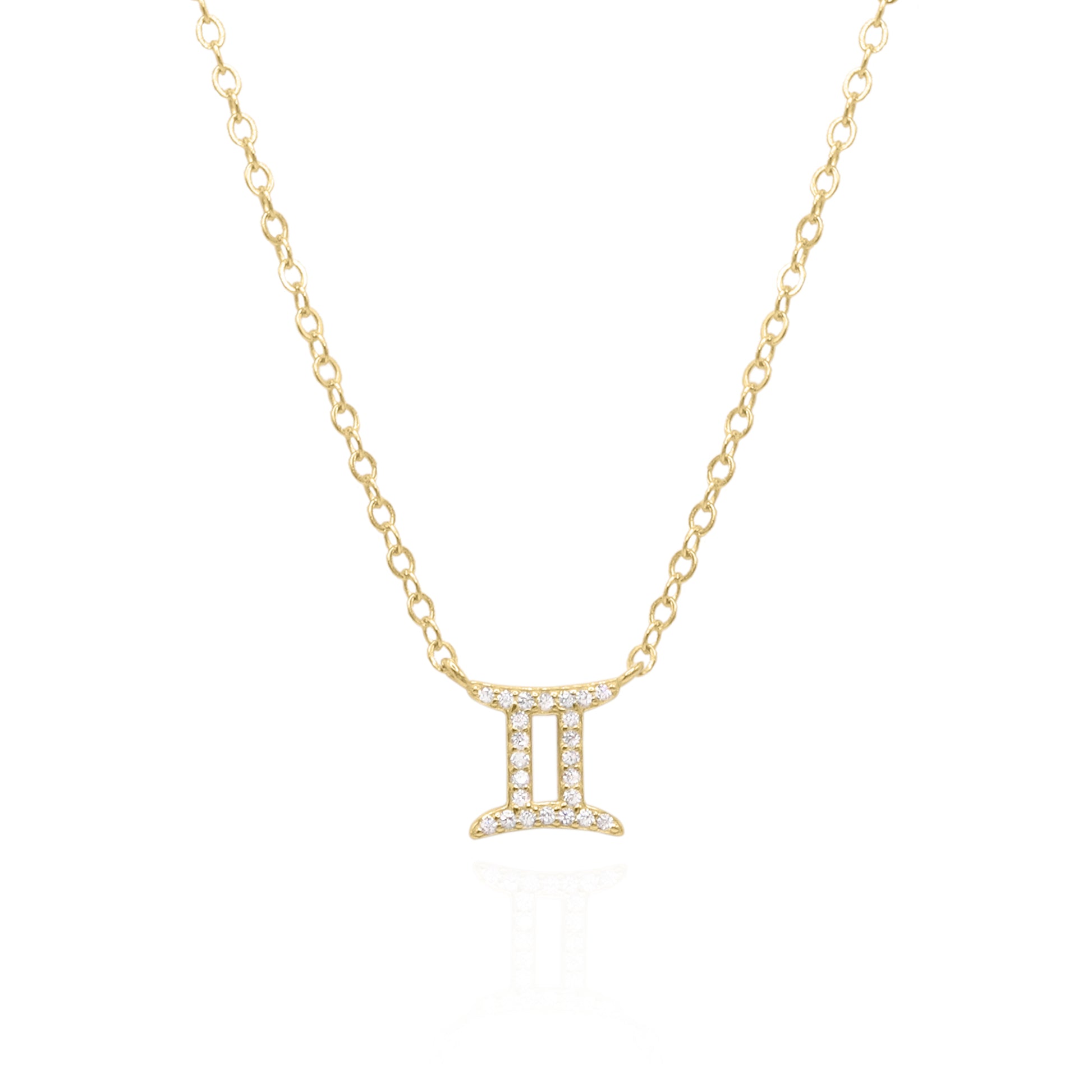 Blair Zodiac Symbol Necklace  | 18K Gold Plated