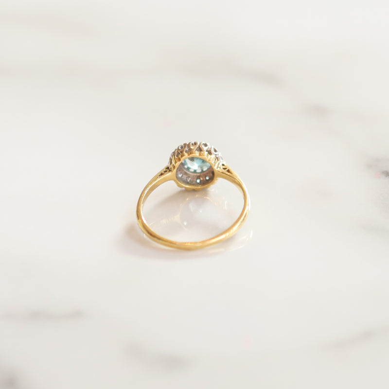 Solid gold engagement on sale rings