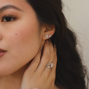 Laila 11:11 Stud Earrings | 925 Sterling Silver