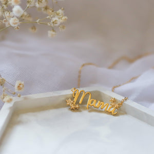 Mama Star Necklace | 18K Gold Plated - Luna Charles | chain, gold, Jewellery, mama, mom, mum, necklace, pendant, Star, stars | 