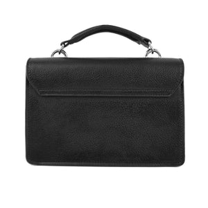Nova Star Studded Handbag - Black & Silver