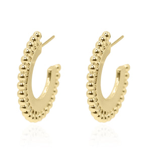 Ostara Hoops | 18K Gold Plated - Luna Charles | boho, Earrings, festival, gold, hoops, Jewellery, statement, wedding | 