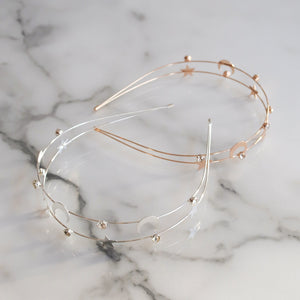 Sasha Moon & Star Headband | Gold
