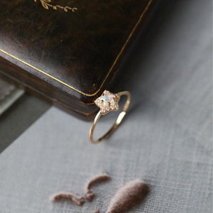 Essie Star Ring | 18K Gold Plated - Luna Charles | adjustable, everyday, gemstone, gold, Jewellery, ring, sparkle, Star, stars | 